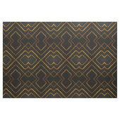 Opulent Deco Grid Full Liquid Gold Black Monochrom Stoff (Fat Quarter (45,7 x 55,9 cm))