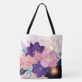 Opulent Floral Symphony Tasche (Rückseite)