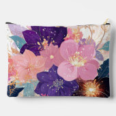 Opulent Floral Symphony Zubehörtasche (Rückseite)