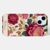 Opulent Garden Rose Case-Mate iPhone Hülle (Rückseite (Horizontal))