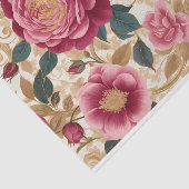 Opulent Garden Rose Seidenpapier (Ausschnitt)