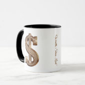 "Opulent Luck Emblem" Tasse (Vorderseite Links)