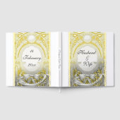 Opulent Motif Atelier, Wedding Foil Guestbook Gästebuch (Voll)
