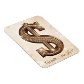 "Opulent Prosperity Symbol" Magnet (Rechte Seite)