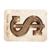 "Opulent Prosperity Symbol" Magnet (Horizontal)