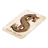 "Opulent Prosperity Symbol" Magnet (Linke Seite)