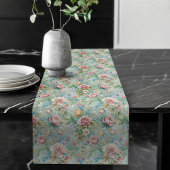 Opulent Rokoko Table Runner Rich Artistic Charm Großer Tischläufer