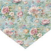 Opulent Rokoko Table Runner Rich Artistic Charm Großer Tischläufer (Ecke)