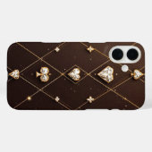Opulent Shield Gold Edition Case-Mate iPhone Hülle (Rückseite (Horizontal))