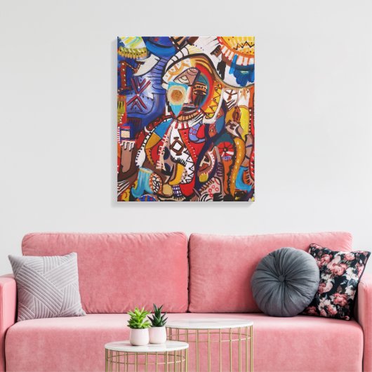 Opulent Swirl Leinwanddruck (Insitu (Wohnzimmer))