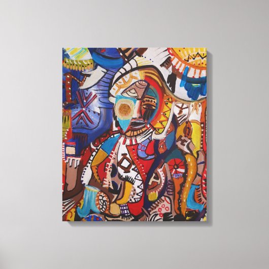 Opulent Swirl Leinwanddruck (Vorderseite)