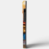 Opulent Symphony: Ein lebendiges Abstraktes Meiste Case-Mate iPhone Hülle (Rückseite / Links)