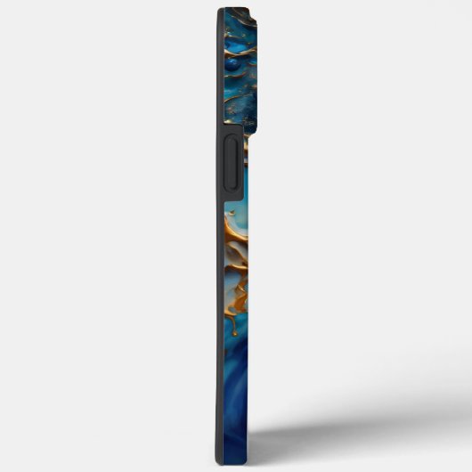 Opulent Symphony: Ein lebendiges Abstraktes Meiste Case-Mate iPhone Hülle (Rückseite / Rechts)