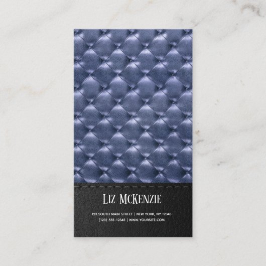 Opulent Tufture Visitenkarte (Vorderseite)