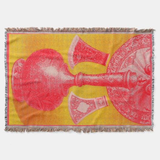 Opulente mittelViktorianische Druckdekantiere und. Decke (Vorderseite)