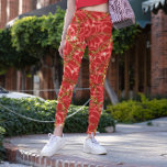 Opulente rote Leggings mit goldenen Ketten<br><div class="desc">Haben Sie Liebe, mit Ihren Outfits zu glänzen und zu glänzen? 💎 Wenn ja, werden Sie diese glamourösen roten Leggings von Lady’s Luxuries Co. Liebe finden, die atemberaubende Leggings mit goldenen Ketten auf einem Hintergrund mit roten Blumenmotiven. Es sieht aus wie ein luxuriöses und opulentes Design 🌹 🌟 diese Leggings...</div>