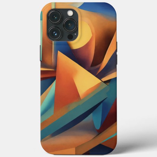 Opulentes Design: Luxuriöses FarbiPhone Case (Rückseite)