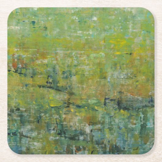 opulentes Feld II Rechteckiger Pappuntersetzer (Vorderseite)