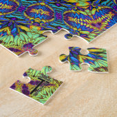 Opulentes Puzzlespiel 6 des Hexagram-V Puzzle (Seite)