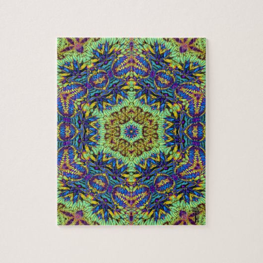 Opulentes Puzzlespiel 6 des Hexagram-V Puzzle (Vertikal)