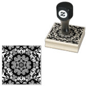 Opulenz bw. Briefmarke Gummistempel (Stempel)