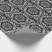 Opulous bw Geschenkmarke Geschenkpapier (Ecke)