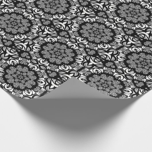 Opulous bw Geschenkmarke Geschenkpapier (Ecke)