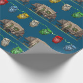 Opus 4 Pop Up Camper RV Happy Camping Geschenkpapier (Ecke)