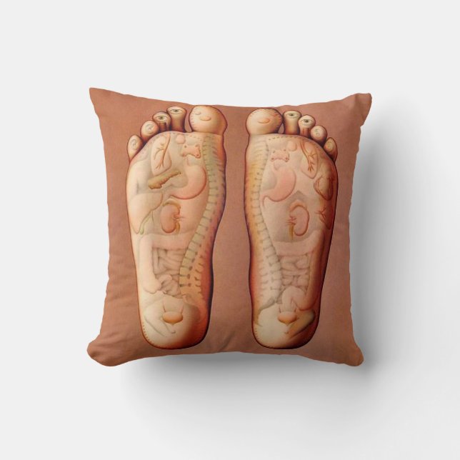 OPUS Fuß-einzige Reflexzonenmassage-Massage Kissen (Vorderseite)