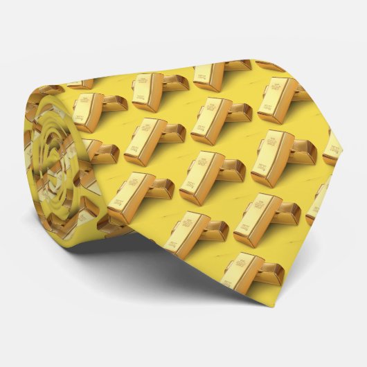 OPUS Gold Bars Krawatte (Gerollt)