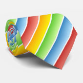 OPUS Google-Diagonale striped Krawatte (Gerollt)