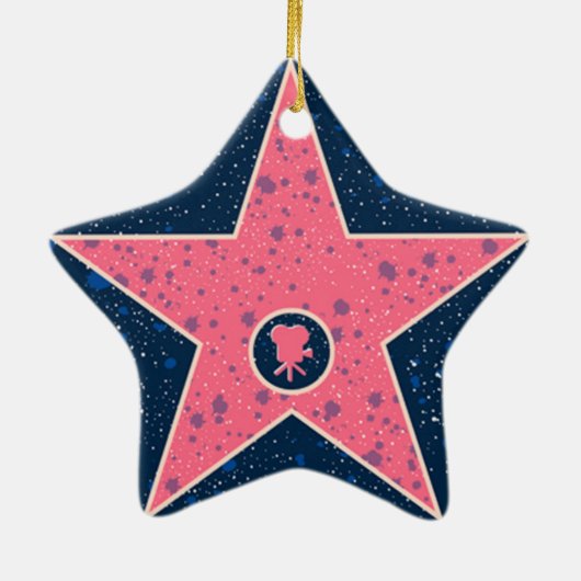 OPUS Hollywood-Star Keramikornament (Hinten)
