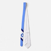OPUS Israel-Flagge Krawatte (Rückseite)