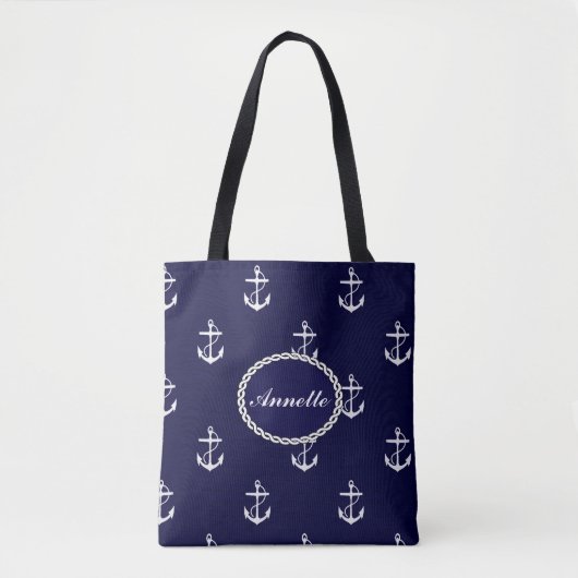 Opus Posh Anchor Nautical Custom Tasche (Vorderseite)