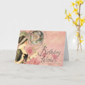 Opus Posh Lovely Lady Birthday Karte (Gelbe Blume)