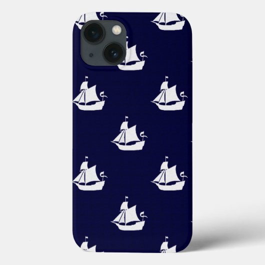 Opus Posh Ship Nautical Case-Mate iPhone Hülle (Rückseite)