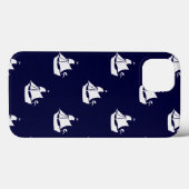 Opus Posh Ship Nautical Case-Mate iPhone Hülle (Rückseite (Horizontal))