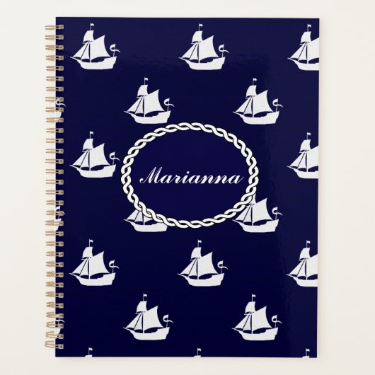Opus Posh Tall Ships Nautical Design Planer (Vorderseite)
