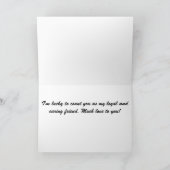 Opus Posh Valentine's Day Card für Freunde Feiertagskarte (Innenseite)