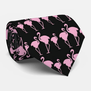 OPUS rosa Flamingos Krawatte