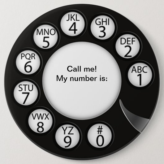 OPUS rufen den Mann an! Button (Vorderseite)