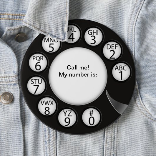 OPUS rufen den Mann an! Button (Beispiel)