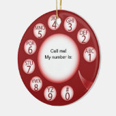 OPUS rufen den Mann an! Keramikornament (Links)