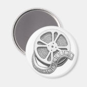 OPUS Silver Film Reel Magnet (Vorderseite/Rückseite)