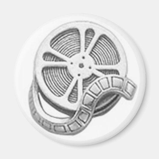 OPUS Silver Film Reel Magnet (Vorne)