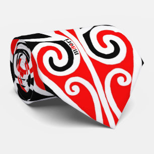 OPUS traditionelles Maori- Krawatte