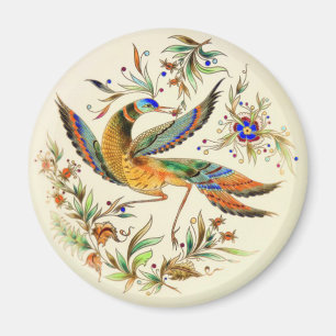 OPUS Ungarischer Zsolnay Bird Magnet