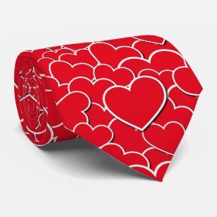 OPUS Valentinstag-Herzen Krawatte