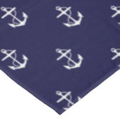 Opus-vornehmer Anker-Seegewohnheit Tischdecke (Schrägansicht)