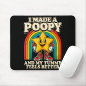 opy Bauch fühlt sich besser lustige Stern Kunst Mousepad (Mit Mouse)